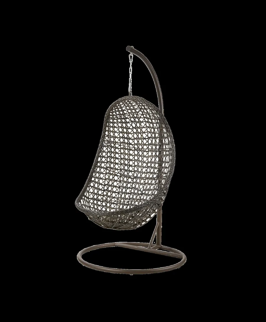 Hanging rattan egg swing chair